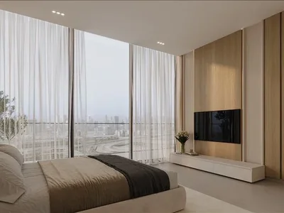 Residential complex New residence Binghatti Haven with a swimming pool, a spa and a mini golf, Dubai Sports City, Dubai, UAE