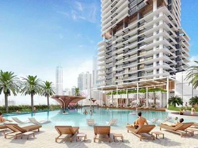 Residential complex New high-rise residence Mercer House with swimming pools and spa areas, JLT Uptown, Dubai, UAE