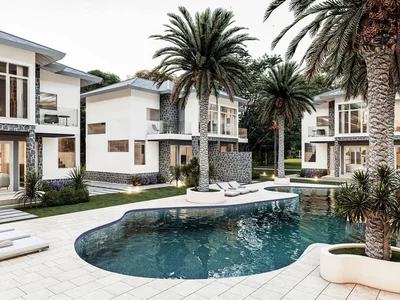 Zespół mieszkaniowy New residential complex of two-level villas in the center of Bo Phut, Samui, Thailand