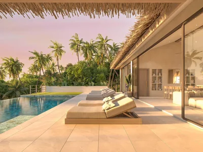 Zespół mieszkaniowy Prestigious residential complex of turnkey villas with swimming pools and sea views, Bang Makham, Samui, Thailand