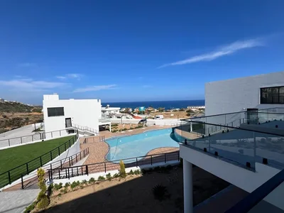 Complexe résidentiel Penthouse 2+1 300 meters from the sea in the Esentepe area.