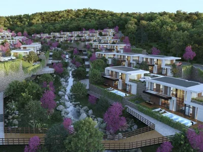 Complejo residencial Modern complex of villas with swimming pools, Türkbükü, Turkey