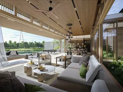 Zespół mieszkaniowy Complex of villas with swimming pools and a view of the lagoon, Bang Tao, Phuket, Thailand