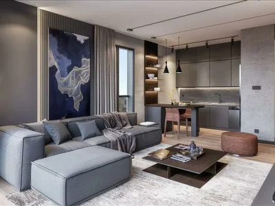 Zespół mieszkaniowy New residence with a swimming pool close to a metro station and universities, Istanbul, Turkey