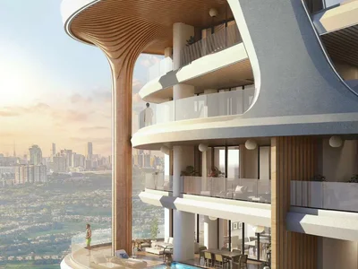 Zespół mieszkaniowy Spacious apartments and residences with private pools, views of the harbour, yacht club, islands and golf course, Dubai Marina, Dubai, UAE