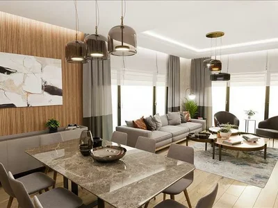 Zespół mieszkaniowy New residence with a swimming pool and a spa area close to a metro station and a highway, Istanbul, Turkey