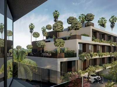 Complejo residencial Apartments with infrastructure of a five-star hotel, 6 minutes drive to the beach of Pererenan, Bali, Indonesia