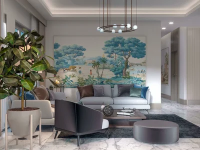 Complejo residencial New residential complex Terra Manzara with swimming pools and a picturesque view close to the sea and the historic center of Antalya, Turkey