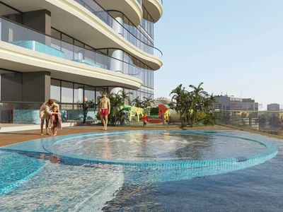 Wohnanlage New residence Barari Views with a swimming pool and a gym, Majan, Dubai, UAE