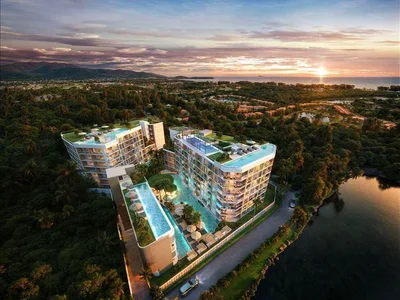 Complexe résidentiel Residence with 5 swimming pools, a restaurant and a co-working area, Bang Tao, Phuket, Thailand
