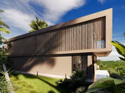 Zespół mieszkaniowy New residential complex of tropical turnkey villas with swimming pools and sea views in Bo Phut, Koh Samui, Thailand