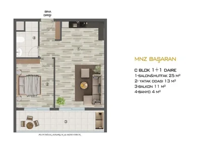 Zespół mieszkaniowy Apartment in the MNZ Gold City complex is 23,000 EUR cheaper than the developer.