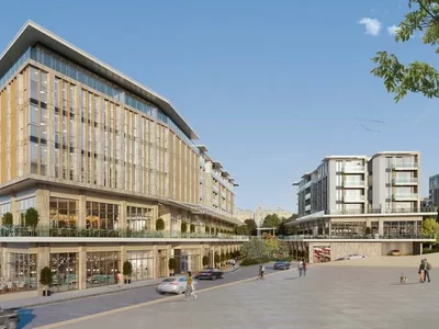 Complejo residencial Sovremennyy ZhK s bolshim torgovym centrom i otelem v Stambule