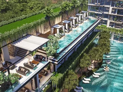 Residential complex New residential complex with swimming pools, a garden and a meeting room, Pattaya, Thailand