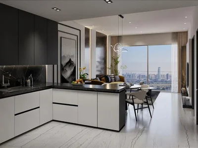 Complexe résidentiel Apartments with private pools in the new Ibiza complex, the Dubailand area, Dubai