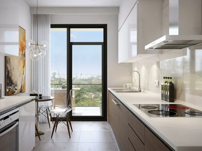 Complexe résidentiel New apartments in a residence with swimming pools, a fitness center and restaurants, Istanbul, Turkey
