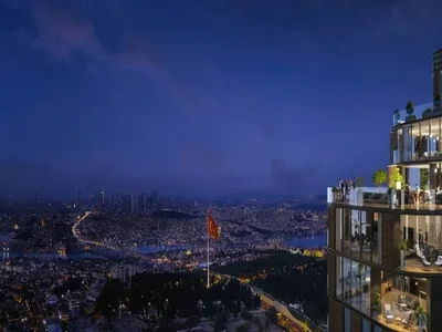Wohnanlage Apartments near the historical center of Istanbul.