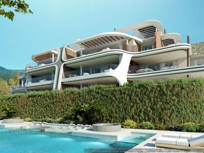 Wohngebäude Seeblick-Wohnungen im Country Club in Benahavis Malaga