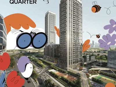 Quartier résidentiel Design Quarter v samom kreativnom rayone Dubaya