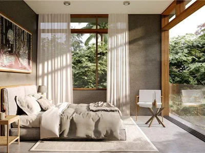 Zespół mieszkaniowy New residential complex with three swimming pools close to international schools and Lamai Beach, Samui, Thailand