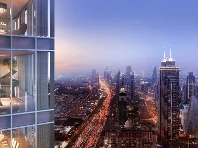 Complejo residencial Aykon Heights residential complex with views of the harbor, water channel and city, Business Bay, Dubai, UAE