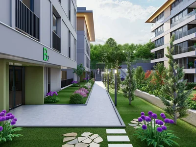 Residential complex Residential complex with panoramic city view in ecologically clean area, Uskudar, Istanbul, Turkey