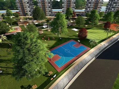 Residential complex Ready-for-rent residential complex with sports grounds, Tarsus, Mersin, Turkey