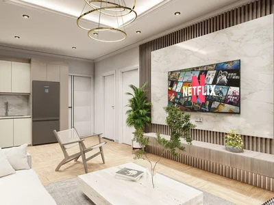 Complexe résidentiel New project with a swimming pool, a spa complex and a garden, 300 meters from the sea, in the center of Alanya, Turkey