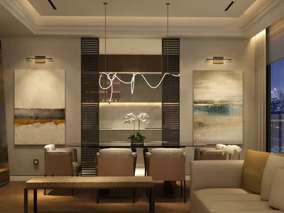 Zespół mieszkaniowy New residence with a swimming pool, lounge areas and a heliport, Istanbul, Turkey
