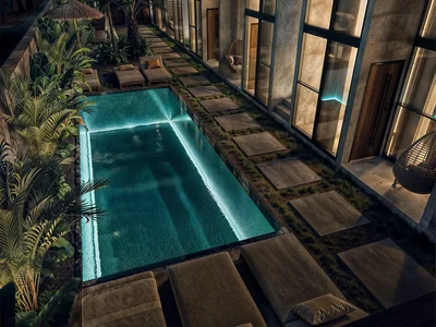 Zespół mieszkaniowy New apartments with hotel yield in the heart of Ubud, Bali, Indonesia