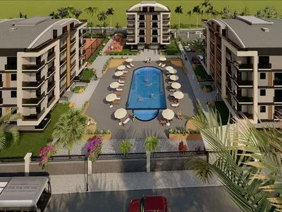 Zespół mieszkaniowy New residence with a swimming pool in a luxury area, Antalya, Turkey