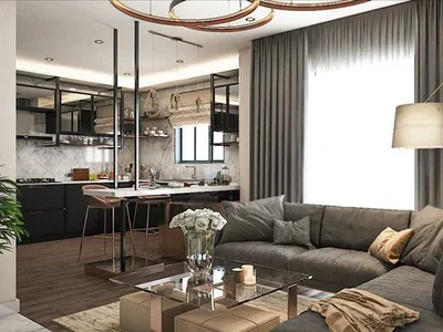 Zespół mieszkaniowy New residence with a swimming pool and a spa center close to a metro station, Istanbul, Turkey
