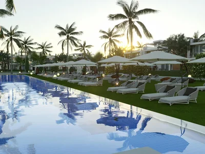 Многоквартирный жилой дом NCP-138 Four Seasons Life III is a beachfront residential development in Iskele