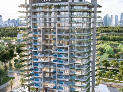 Complexe résidentiel New complex of apartments with private swimming pool Samana Avenue, Dubailand, Dubai, UAE