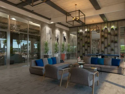 Zespół mieszkaniowy Residential complex with swimming pool, gym and barbecue area, 300 meters to the sea, Mahmutlar, Turkey