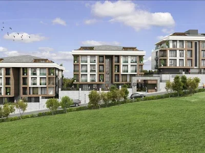 Zespół mieszkaniowy Gated residence with a swimming pool and a view of the sea, Istanbul, Turkey