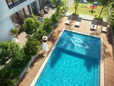 Zespół mieszkaniowy Prestigious residential complex Binghatti Twilight in Jaddaf Waterfront area, Dubai, UAE