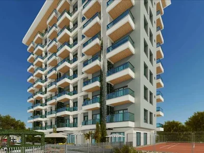 Zespół mieszkaniowy Residence with swimming pools and a spa complex close to the sea, Avsallar, Turkey