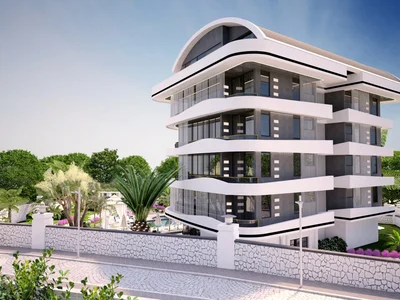 Wohnviertel Luxury complex in Kargicak, Alanya