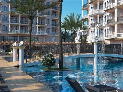 Zespół mieszkaniowy New residence with swimming pools, a spa center and a mini golf course, Alanya, Turkey
