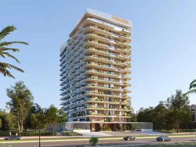 Residential complex Apartments in the new high-rise residence Bayz 102 with pools, parks and a tennis court next to Burj Khalifa, the Business Bay area, Dubai