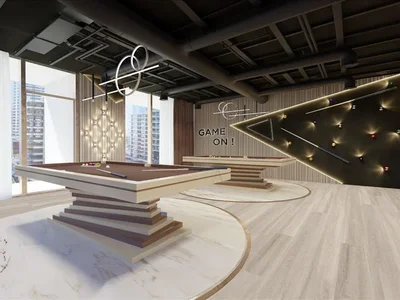 Complejo residencial New high-rise residence Me Do Re 2 with swimming pools close to a golf club and a British school, in JLT, Dubai, UAE