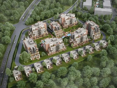 Complexe résidentiel Apartments in a low-rise complex in the Avcilar area.
