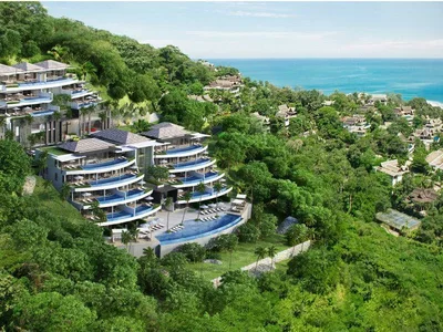 Zespół mieszkaniowy Apartments with private pools in a premium residential complex, Surin Beach Area, Choeng Thale, Thalang, Phuket, Thailand