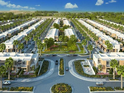Wohnanlage New residence Senses with lounge areas close to the places of interest, Meydan, Dubai, UAE