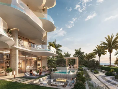 Residential complex New Vitalia Palm Jumeirah Residences with a swimming pool, a gym and restaurants, Palm Jumeirah, Dubai, UAE