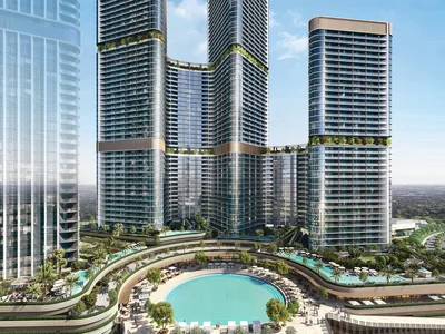 Zespół mieszkaniowy New residence Skyvue Volair with a swimming pool and a spa close to Downtown Dubai and the international airport, Sobha Hartland II, Dubai