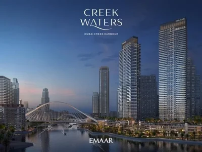 Edificio de apartamentos 1BR | Creek Waters | Emaar 