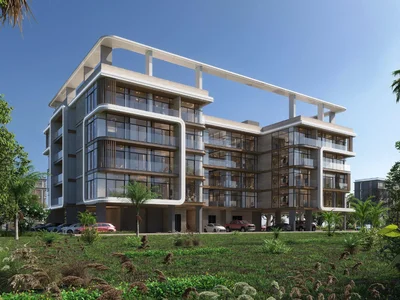 Zespół mieszkaniowy New low-rise residence One by Preston with an infinity pool and lounge areas close to Downtown Dubai, Dubai South, UAE