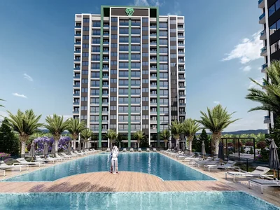 Residential complex Two bedroom apartments in complex with swimming pool and basketball court, Mersin, Turkey